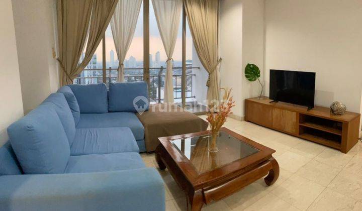 Excellent Unit Fully Furnished With Nice 3BR At Sudirman Mansion 1