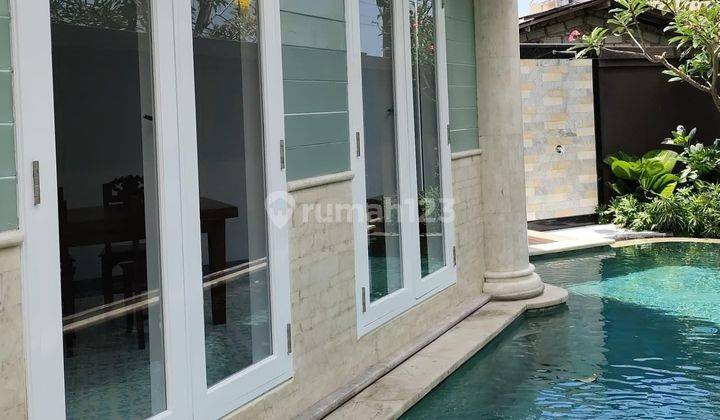 Dijual Rumah American Style 2 Lantai Dan 3 Kamar, Private Pool di Area Strategis Canggu 2