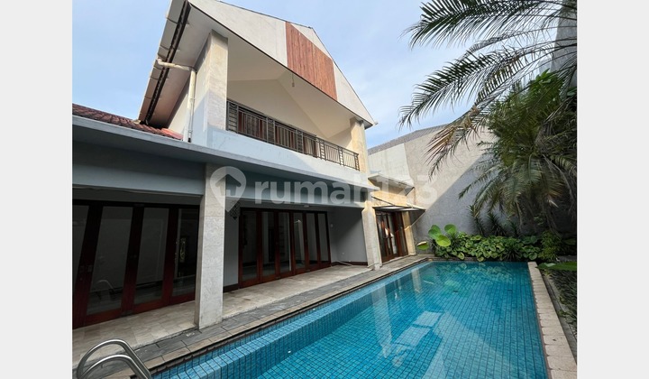 Excellent House with Private Pool and Garden in Dharmawangsa Area