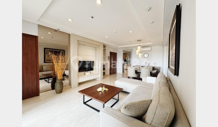 Luxury, Elegant And Quiet Unit, High Quality Facilities With Nice 3 Bedrooms At Permata Hijau Residence Close Access To Scbd 2