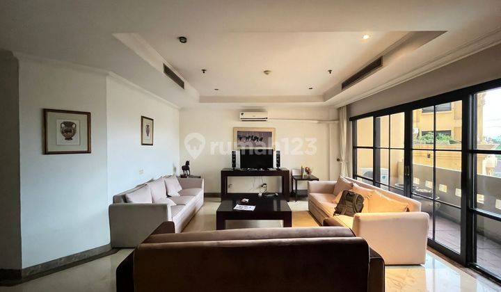 Homey Fully Furnished Unit With Cozy 2 Bedrooms At Kusuma Chandra, Scbd Area 1