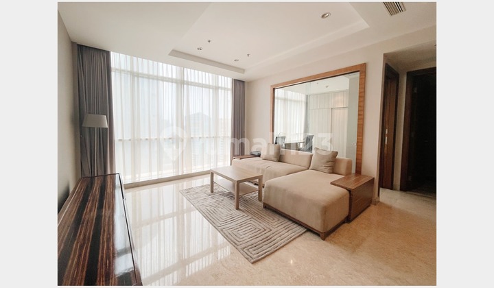 Luxury Apartment, Nice 1 Bedroom And Study Room At Oakwood Premier Cozmo In Mega Kuningan 2
