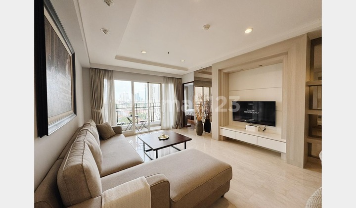 Luxury, Elegant And Quiet Unit, High Quality Facilities With Nice 3 Bedrooms At Permata Hijau Residence Close Access To Scbd