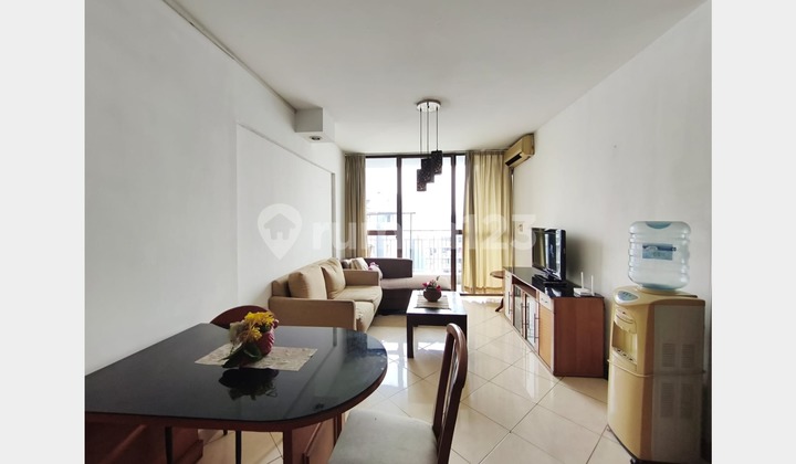 For Sale Comfortable Unit! 2 Bedrooms Renovated into 3 Bedrooms in Taman Rasuna Apartment near Epicentrum