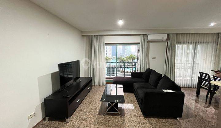 Beautifully Unit, Good View And Open Kitchen With Cozy 2 Bedrooms At Pavilion Apartment 1