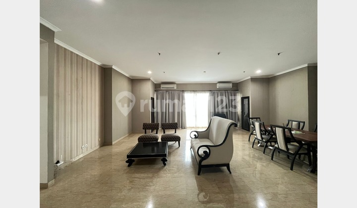 Bright and Spacious 3-Bedroom Residence at Senayan Residence, Prime Location Near Senayan City