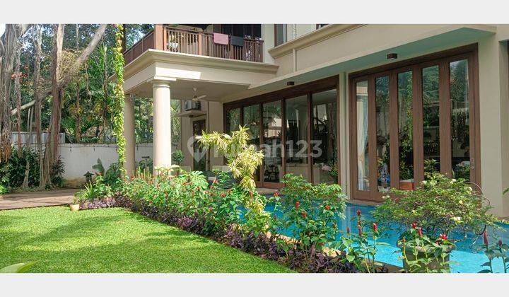 Modern House In A Compound With Nice Private Pool And Cozy 6+1 BR At Cilandak Area 1
