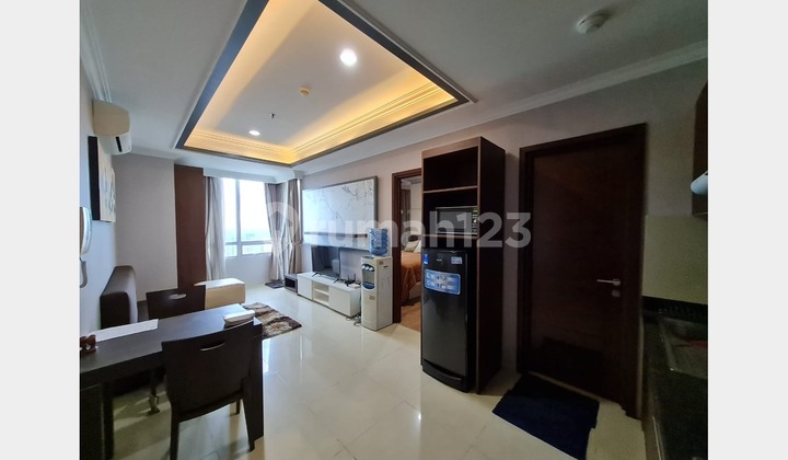Strategic City Living, Minimalist Unit With Cozy 1 Bedroom At Denpasar Residences