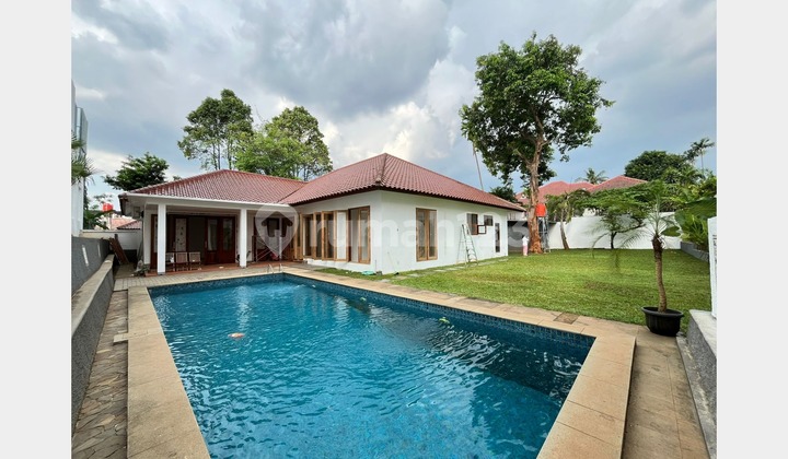 Stylish Living in Kemang Prime Location – Lavish 4BR House with Private Pool & Big Garden