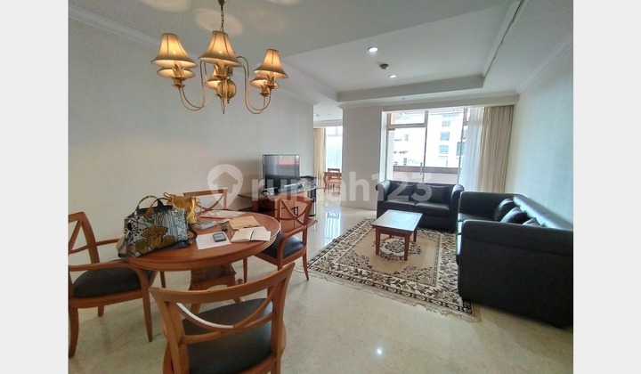 Comfortable 2 Bedrooms Unit with Big Balcony, Fully Furnished at Istana Sahid Tower