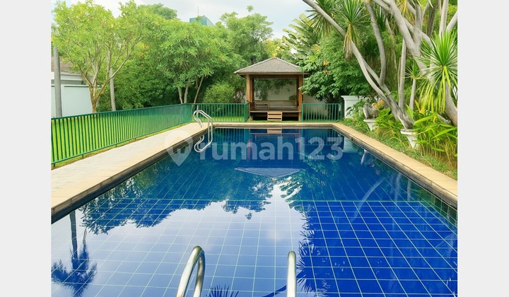Beautifully and Spacious House with Cozy 4 Bedrooms at Kemang Timur Area, Nice Pool and Garden 2