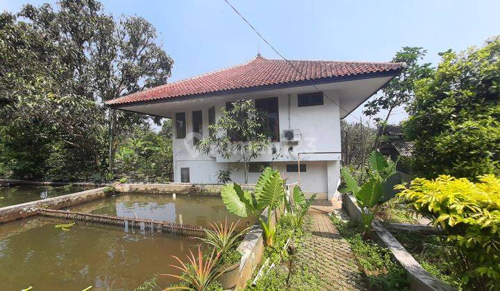 Tanah Villa Kolam Ikan Strategis Depan Jalur Wisata Ciampea Bogor 1