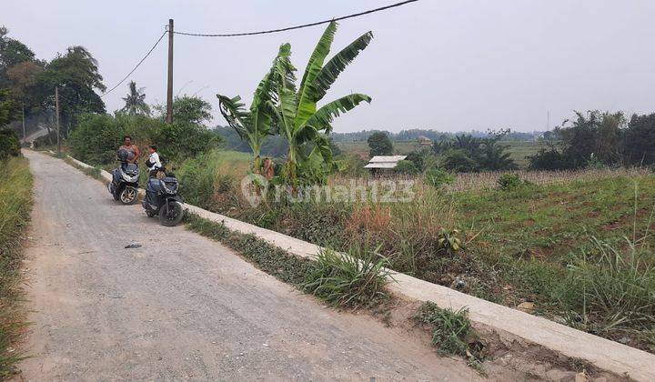 Tanah Murah 1800 M2 SHM di Kota Bogor Strategis 1 Km Jln Nasional 1