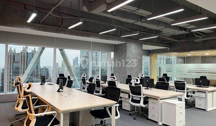 Office Space Fully Furnished At Scbd Equity Tower