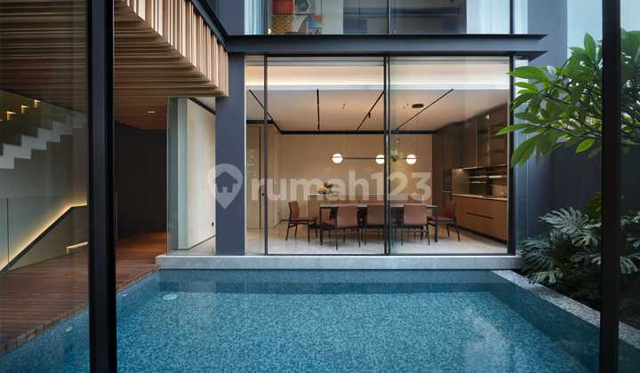 RUMAH DI TULODONG SCBD BRAND NEW AND FULLY FURNISHED  2