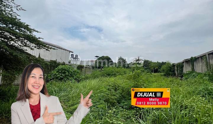 Dijual Tanah Luas 2.062 M2 di Pinggir Jalan Raya Cikupa Tangerang