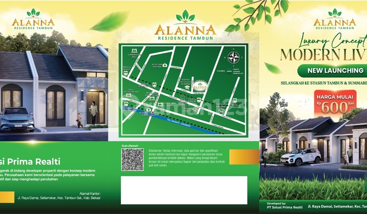 Rumah Cluster Alanna Residence Tambun Booking Langsung Akad Free Biaya-Biaya Rumah Cluster Alanna Residence Tambun Booking Langsung Akad Free Biaya-Biaya
