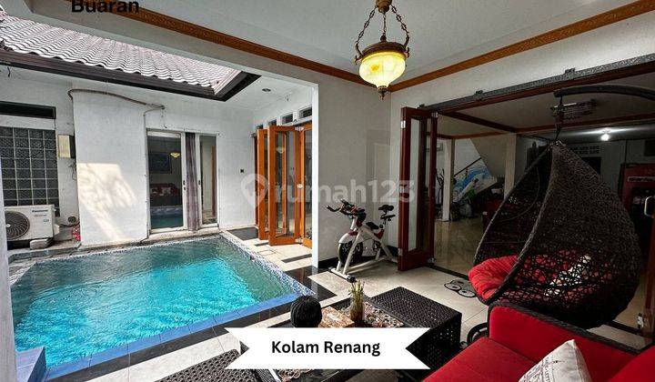 Rumah Modern Ada Kolam Renang Elang Malindo Jatiwaringin Jakarta Timur 10