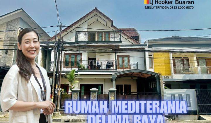 Rumah mewah Delima Raya Perumnas Klender Jakarta Timur 1