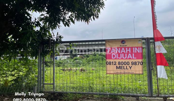 Land for Sale on Jalan Inspeksi Saluran Tarum Barat, Cipinang Melayu, East Jakarta