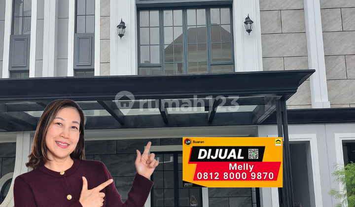 Rumah Mewah Hunian 3 Lantai di Bukit Podomoro Jakarta Timur