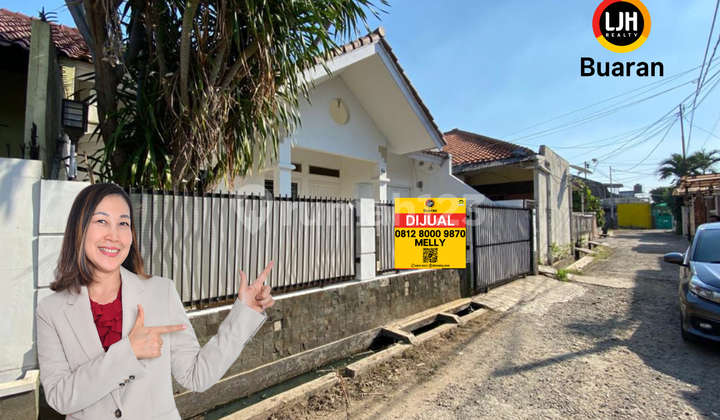 Rumah Minimalis Modern dan Asri Jalan Tugu Jatiwaringin Bekasi