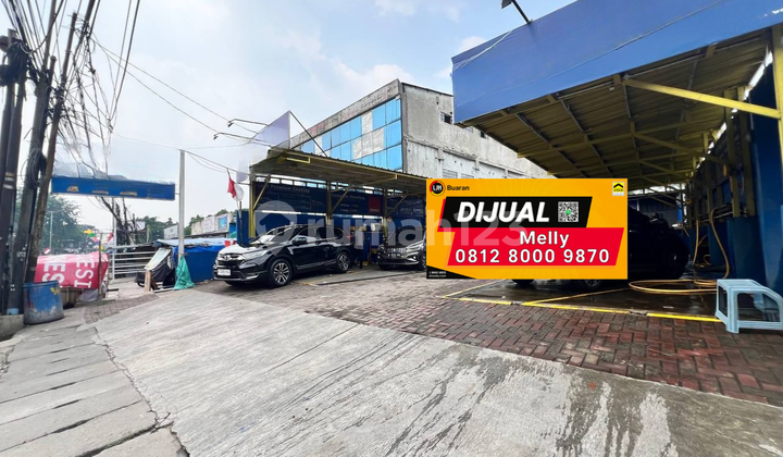 Dijual Tanah Komersil Cocok untuk Kantor dan Usaha Jalan Raya Bogor Ciracas, Jakarta Timur