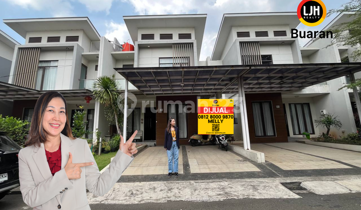 Dijual Rumah Minimalis Modern Cluster Shinano Jakarta Garden City Jakarta Timur