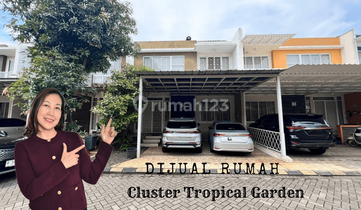 Rumah Cluster Mewah Tropical Garden Grand Galaxy 1