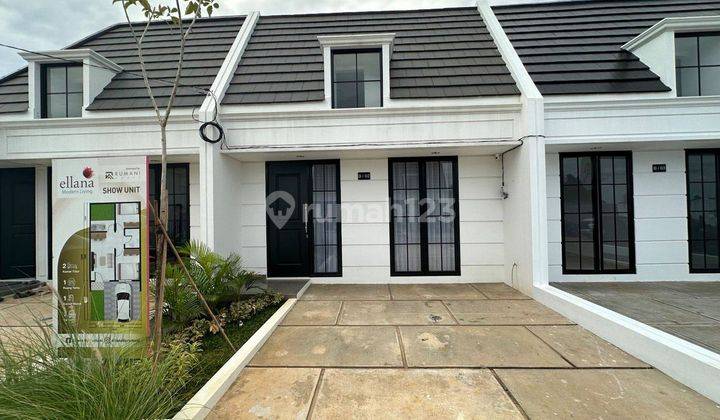 Rumah Cluster Ellana American Classic Tanpa Dp Dan Gratis Biaya 1