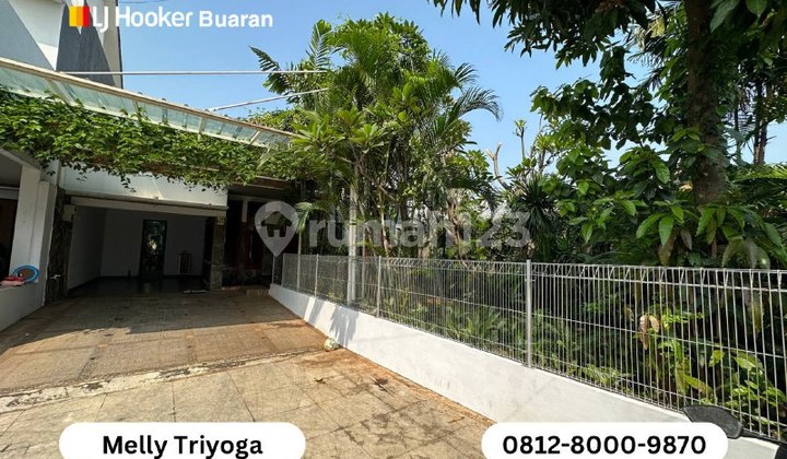 Rumah dengan Konsep Hijau di Komplek Palem Residence Pondok Bambu Duren Sawit Jakarta Timur