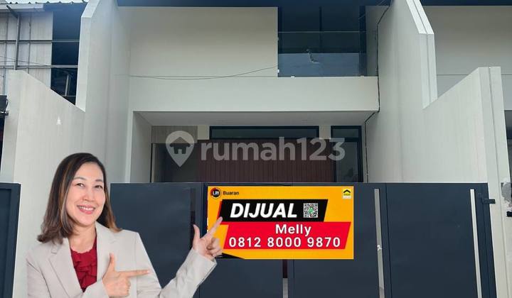 Rumah Baru Modern Minimalis di Cipinang Melayu, Pangkalan Jati Jakarta Timur
