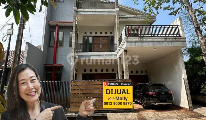 Rumah 2 Lantai Jalan Pandan Wangi Perum Bulog Pondok Melati Bekasi