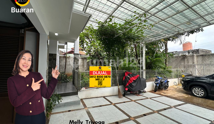 Rumah Asri di Komplek Palem Residence Pondok Bambu Duren Sawit Jakarta Timur