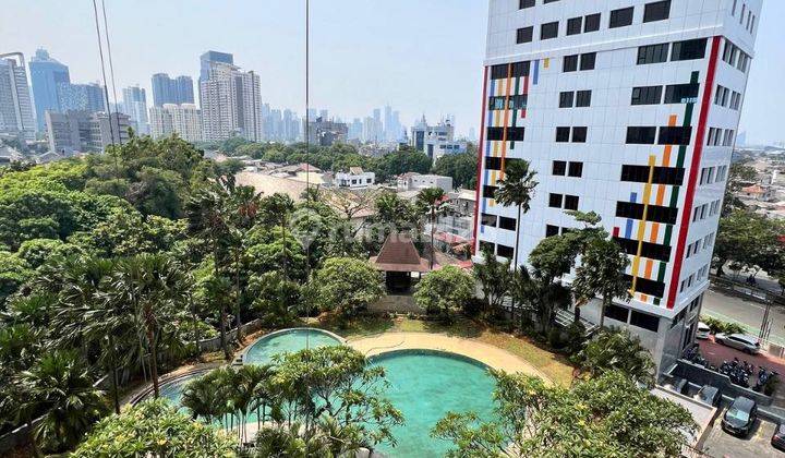 Apartemen View City And Pool Cervino Tebet 2BR Full Furnished Lantai 7