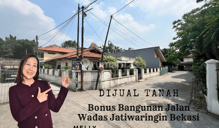 Tanah Bonus Bangunan di Wadas Jati Cempaka Pondok Gede Bekasi 1