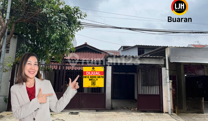 Rumah Pinggir Jalan Raya Lingkar Duren Sawit Komplek Ptb Jakarta Timur Rumah Pinggir Jalan Raya Lingkar Duren Sawit Komplek Ptb Jakarta Timur