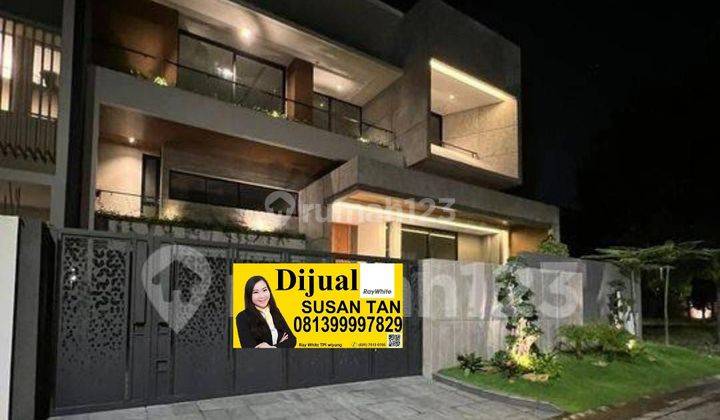 Jual Rumah New Minimalis Modern Pakuwon Indah Surabaya 1