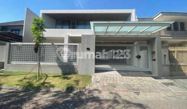 Dijual Rumah Graha Famili Hadap Jalan Raya (Blok O) Luxury Modern
