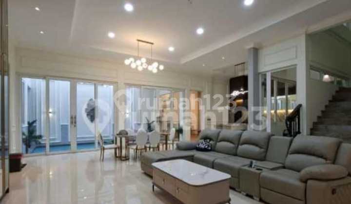 Luxury House For Sale Fully Furnished With Swimming Pool Pakuwon Indah 2