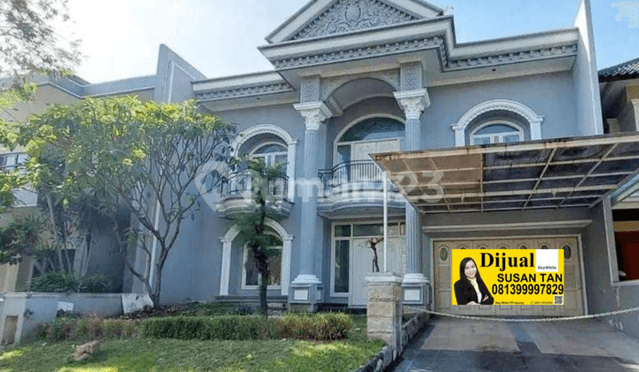 Dijual Rumah Classic Romawi 2 Lt Kondisi Terawat Pakuwon Indah Villa Bukit Regency 1