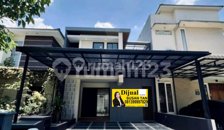 For Sale New Minimalist 2-Story Mocca Verbanaba Dian Istana Surabaya