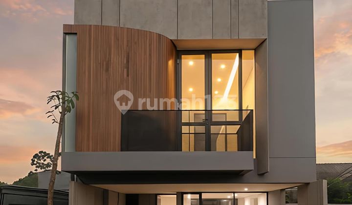 Dijual Rumah Baru Dalam Cluster Design Minimalis Modern di Bambu Apus Jakarta Timur