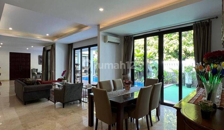 Dijual Modern Tropical By Hadiprana Kemang Ampera Townhouse Jakarta Selatan  2