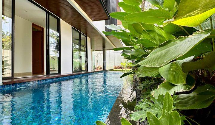 Turun Harga Dijual Rumah Baru Desain Modern Tropical Di Kemang Jakarta Selatan 2