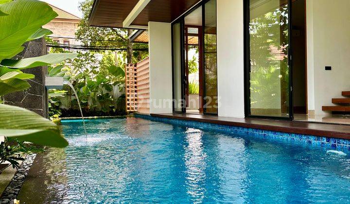 Turun Harga Dijual Rumah Baru Desain Modern Tropical Di Kemang Jakarta Selatan 2