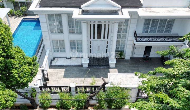 Turun Harga, Rumah Mewah Fully Furnished Akses Jalan Lebar Di Cempaka Putih Jakarta Pusat. 1