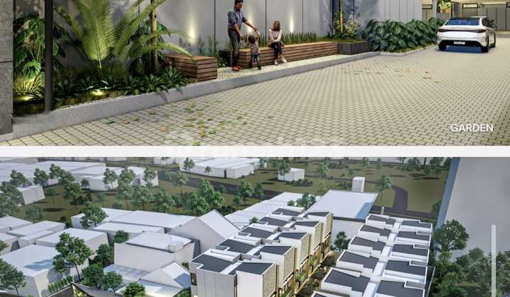 Dijual Rumah Baru Design Modern Dalam Cluster di Duren Sawit Jakarta Timur 2