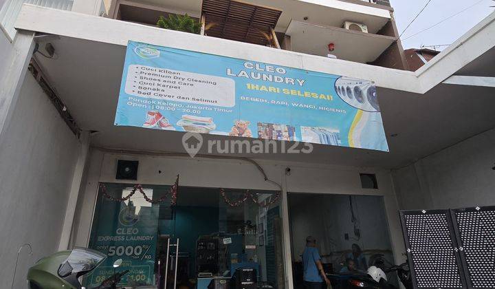 Turun Harga Rumah Second Samping Jalan Umum Pondok Kelapa Jakarta Timur  1