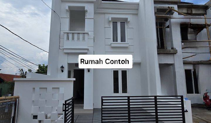 Rumah Baru Dalam Cluster One Gate System Di Pondok Kopi Jakarta Timur  1